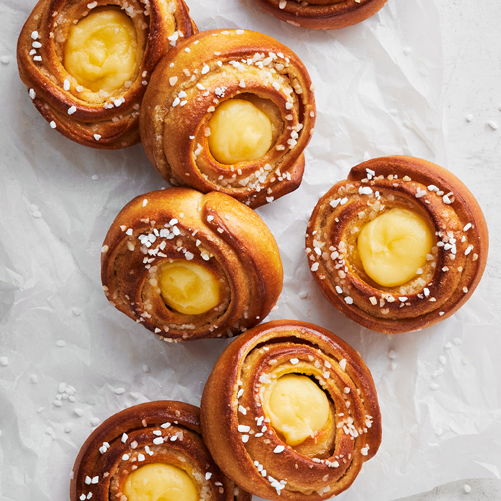 Vegan Soft Dough, Custard & Filling