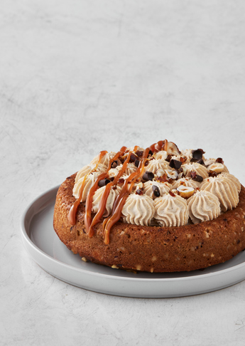 Gulerodskage med karamel