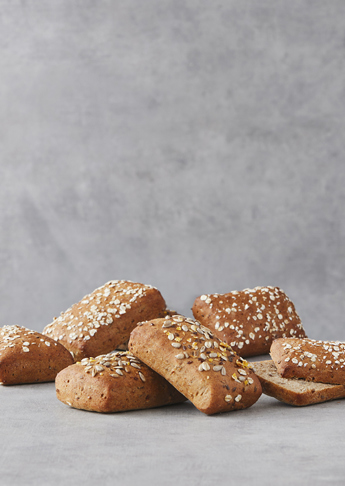 Rugsandwich med hørfrø og kerner