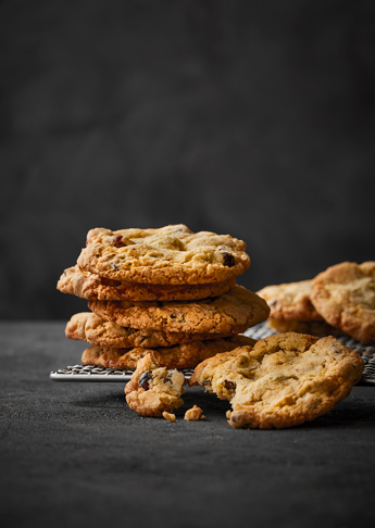 Glutenfri cookies med chokoladestykker
