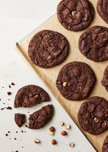 Sprøde veganske cookies
