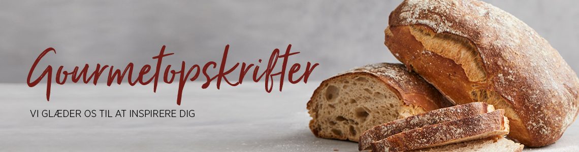 Gourmetopskrifter banner