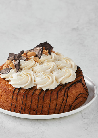 Kage med baileys fromage og karamel