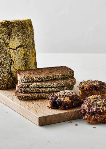 Proteinrugbrød og rugbrødsbites